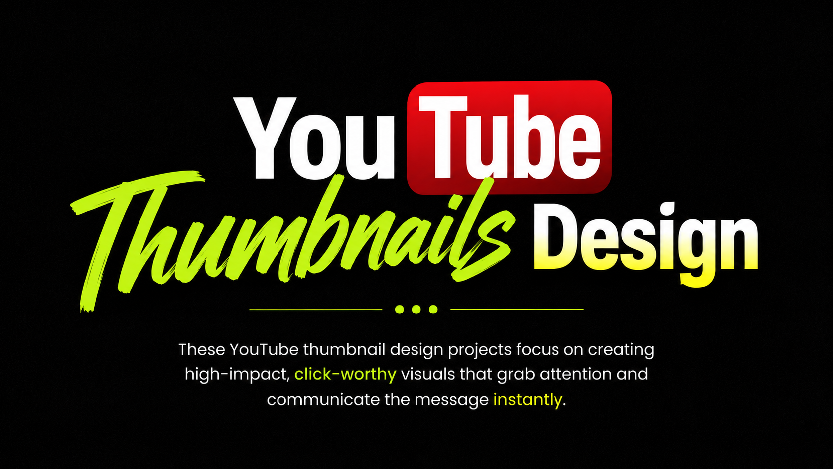 YouTube Thumbnails — graphic design work by Disha Gamoth